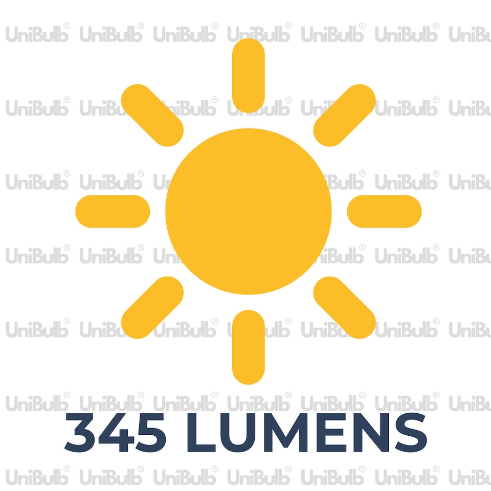 image 1 of UniBulb LED GU10 345lm 3.6W 3000K (Warm White) Spotlight Downlight Light Bulb - Pack of 1 | White | Warm White | 1