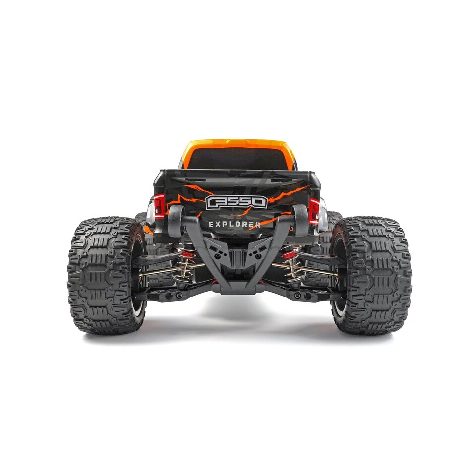 image 1 of RCG Racing 10-Series 1/10 Brushed Monster Truck Blaze - Orange