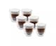 image 2 of De'Longhi DLSC301 Double Walled Cappuccino Glasses Pack of 6 Clear