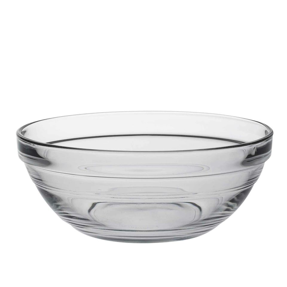 image 1 of Duralex Lys Stacking Glass Cooking / Ingredients / Food Bowl - 14cm Clear