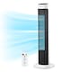 image 1 of PureMate 32-inch Oscillating Tower Fan with Timer, Sleep Mode and Remote Control