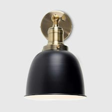 ValueLights Wilhelm Pair of Gold Indoor Wall Light