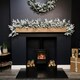 image 3 of 1.8m Snow Flocked Lapland Christmas Garland with 150 Tips