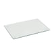 image 1 of Harbour Housewares Glass Chopping Board - 30 x 20cm - Cutting Board Worktop Saver Worksurface Protector Glass Chopping Board Clear