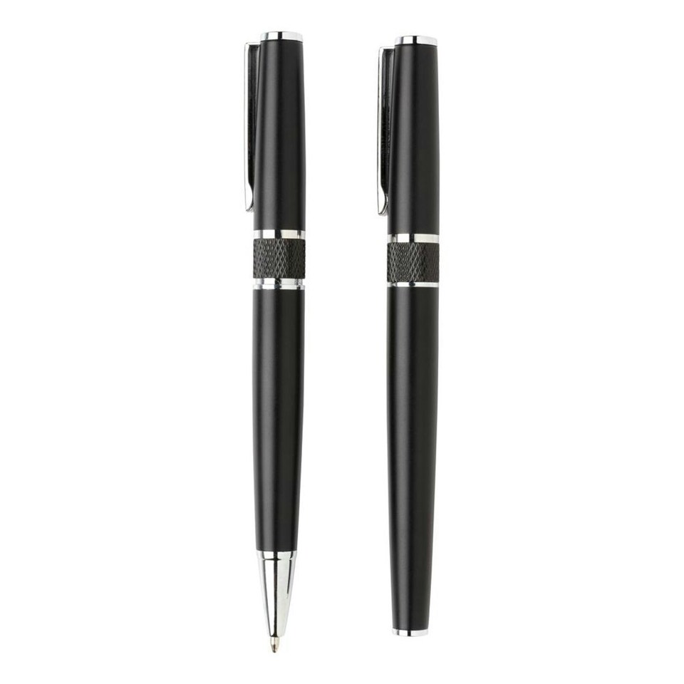 image 1 of Swiss Peak Deluxe Pen Set - Black - One Size
