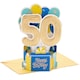 image 1 of Hallmark Paper Wonder 50Th Birthday Card - 3D Pop-Up