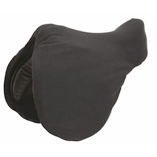 Shires Fleece Horse Saddle Cover - Black - One Size