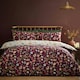 image 1 of Catherine Lansfield Autumn Pumpkins Reversible Duvet Cover Set Plum Purple | Plum | Single