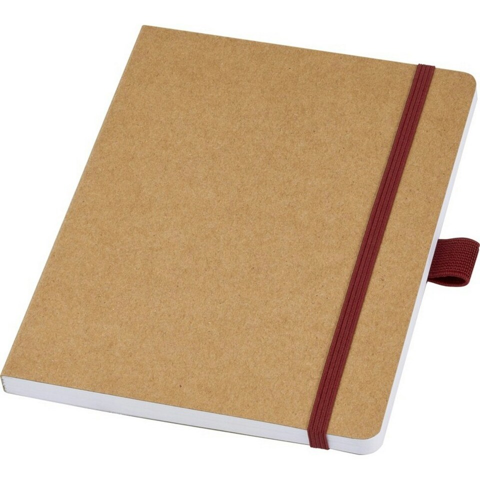 image 1 of Berk Recycled Paper Notebook - Red - One Size