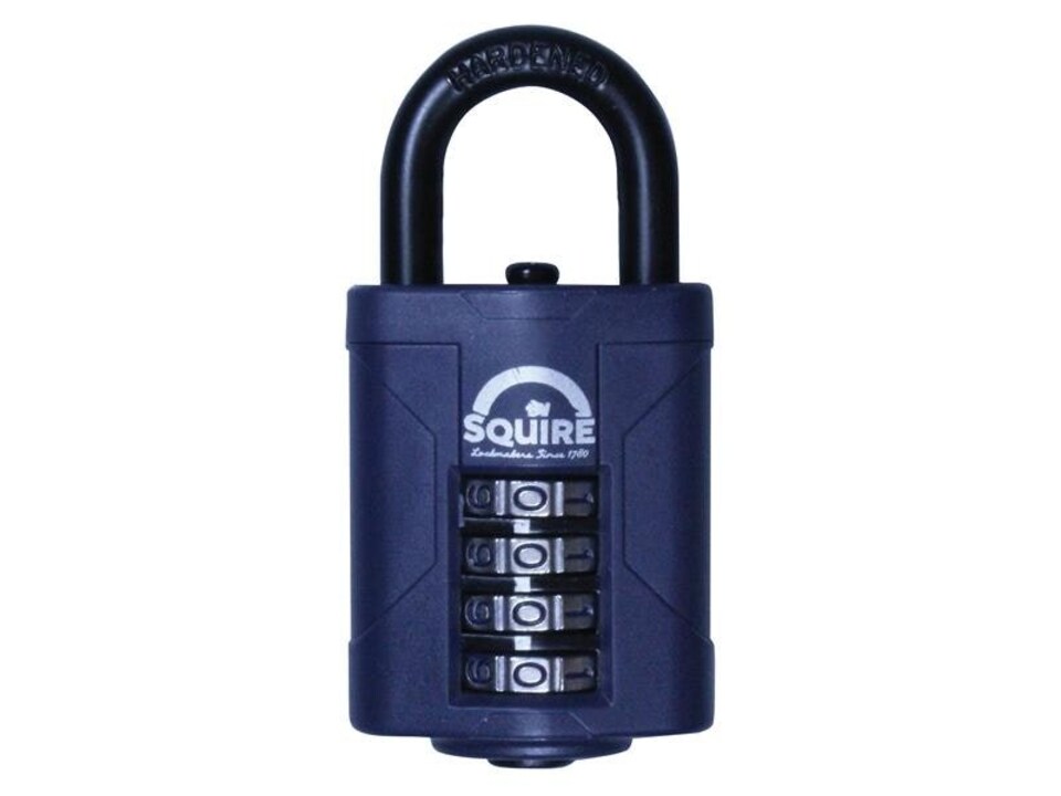 Squire CP40 Combination Padlock 4-Wheel 40mm Boxed | Multi