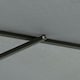 image 8 of Outsunny 3m Cantilever Parasol with Easy Lever Crank Handle 6 Metal Ribs Grey