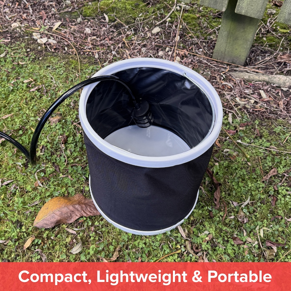 Drew&Cole Jet Hawk 11L Collapsible Bucket - Tesco Groceries
