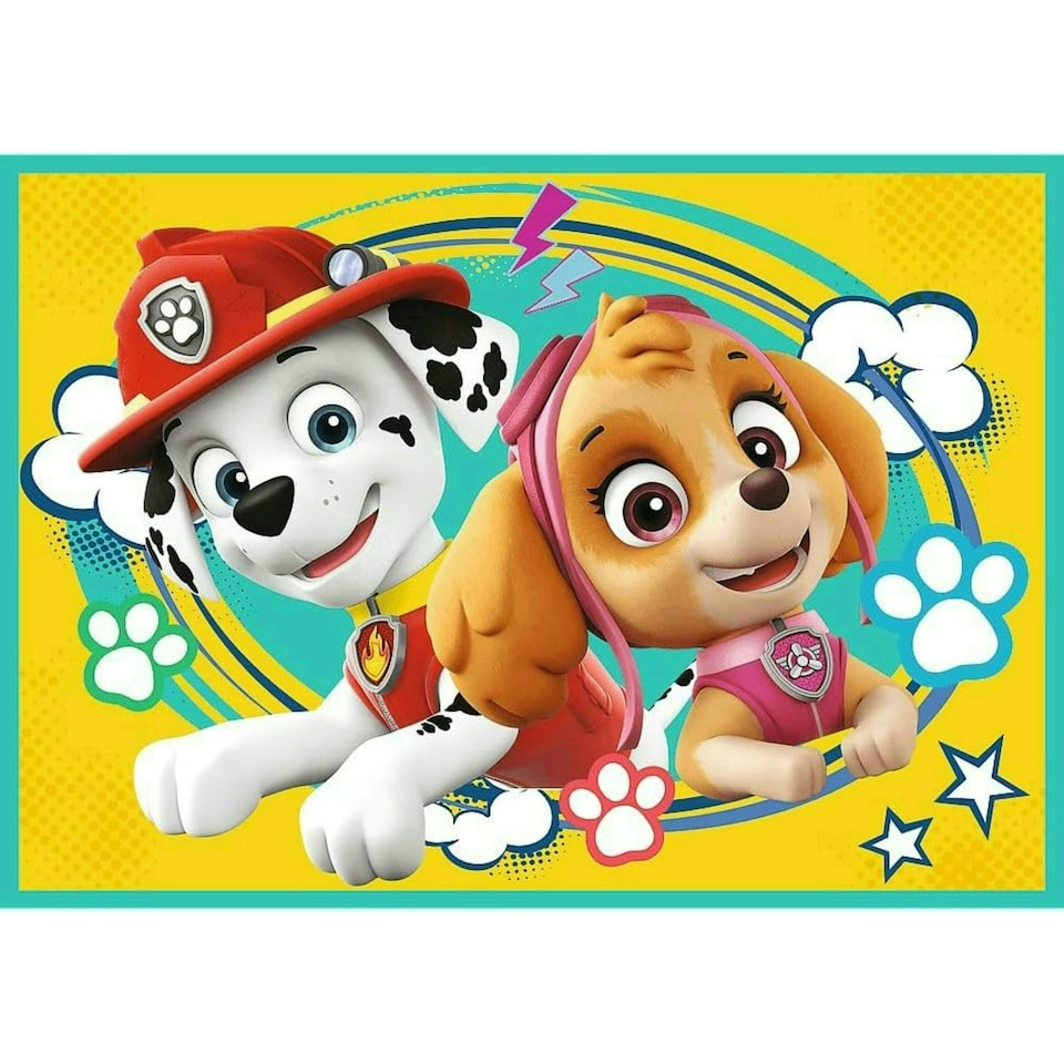 image 1 of Trefl Paw Patrol Team Puzzle - 4in1