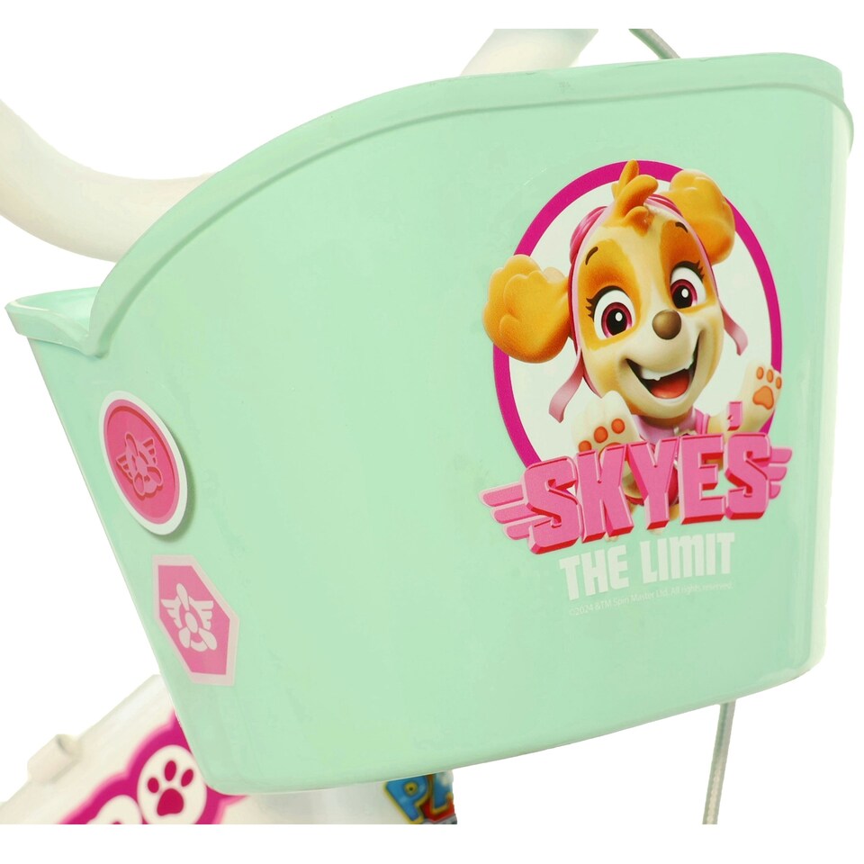 image 1 of Dino Kids Bike Paw Patrol 12 inch Bicycle Pink | Multi