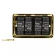 image 3 of Volex Crabtree 4-Gang Dimmer Light Switch - Angled Style