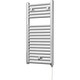 image 1 of Roma - Chrome Electric Towel Rail H842mm x W400mm Straight 200w Standard