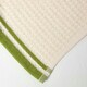 image 4 of Homescapes Olive Waffle Cotton Tea Towels - Set of 2 | Green | One size | 2