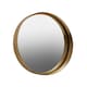 image 1 of Interiors by Premier Small Gold Finish Wall Mirror Gold