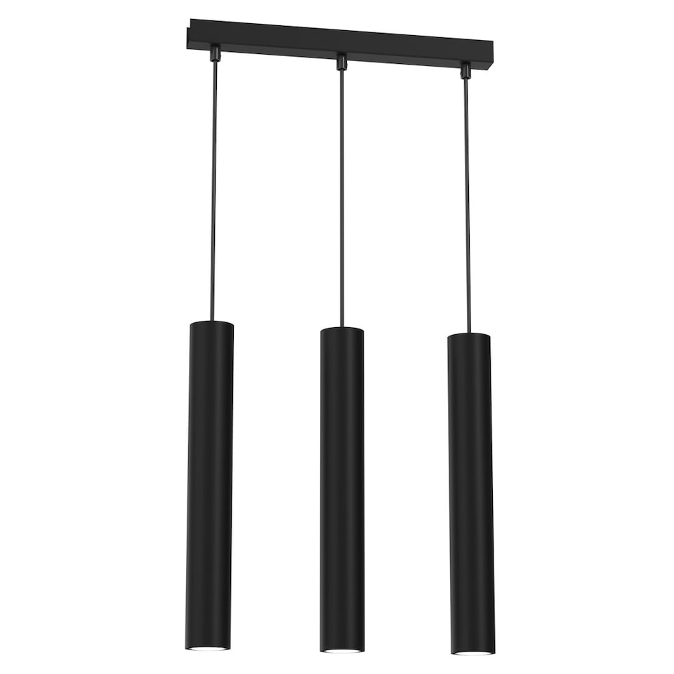 image 1 of Milagro Pendant Lamp Hudson Black 3XGU10