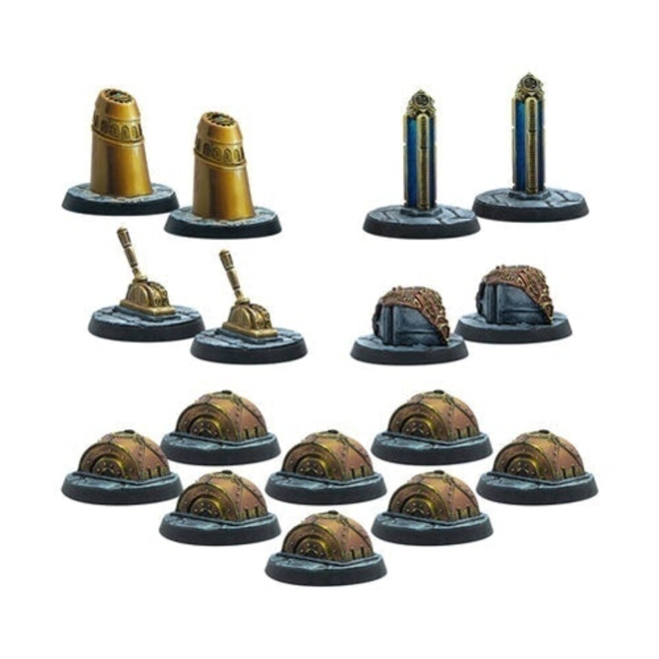 The Elder Scrolls Call To Arms Dwemer Markers & Token