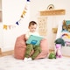 image 2 of Kids High Rest Beanbag Corduroy Dawn Pink | Pink | Dawn Pink | 1