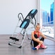 image 2 of HOMCOM Foldable Therapy Gravity Inversion Table AB Exercise Bench Home Fitness