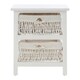 image 1 of White 2 Maize Baskets Storage Unit White