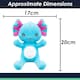 image 6 of Sitting Axolotl Soft Toy Cute Plushie Huggable Cuddly Stuffed Toy 20cm Blue