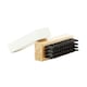 image 1 of Sneaky Eraser Set - White/Natural/Black - One Size