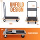image 3 of NEW 150kg Folding Platform Hand Sack Truck Trolley Transport Heavy Duty