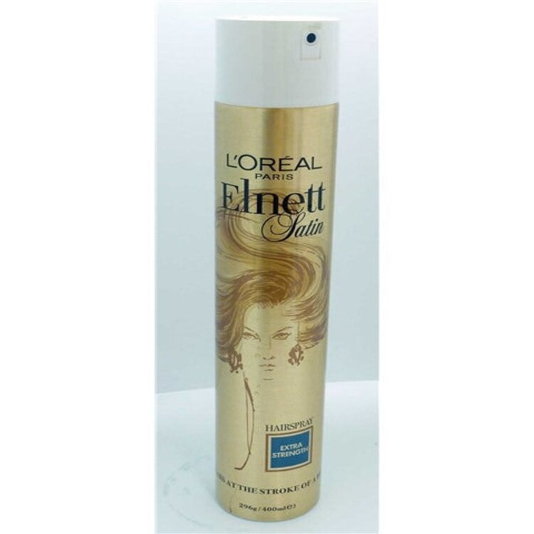 Loreal Paris Elnett Satin Extra Strength Hairspray For Dry Damaged Hair