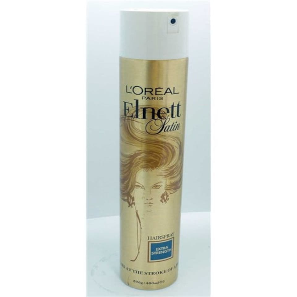 Loreal Paris Elnett Satin Extra Strength Hairspray For Dry Damaged Hair