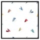 image 2 of Striped sailboats (Picture Frame) Grey | XS