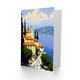 image 2 of Christian Church Coastal Cliff Italy Landscape Birthday Greeting Card