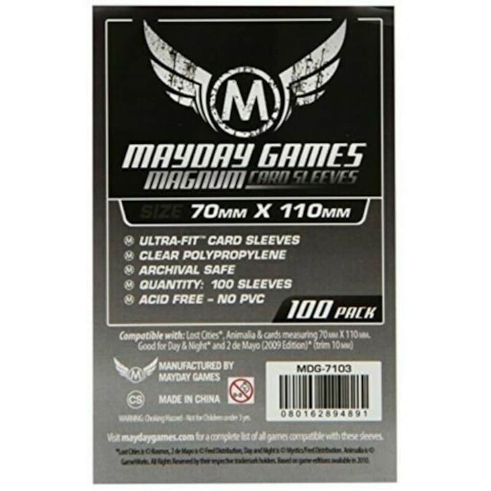 Mayday Magnum 100 Card Sleeves 70mm x 110mm