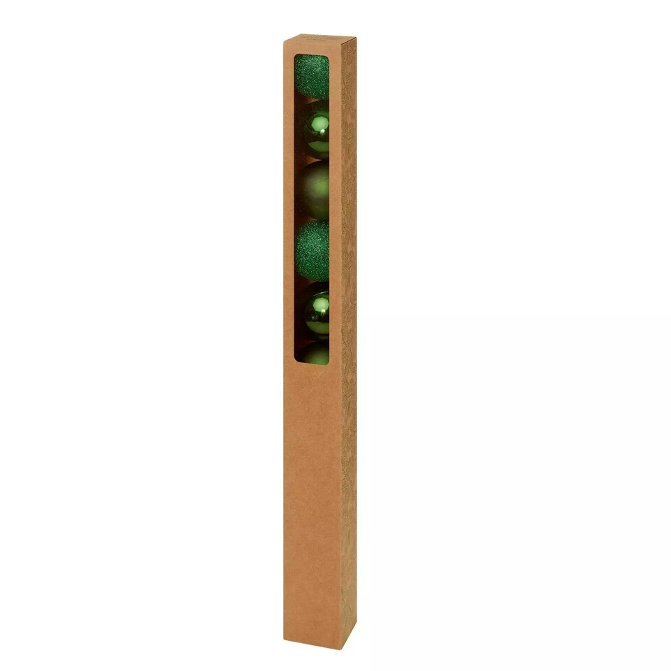Premier 10x60mm Warm Dark Green Multi Finish Balls