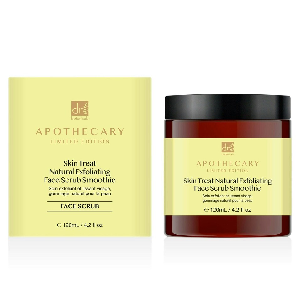 image 1 of Dr Botanicals Skin Treat Natural Exfoliating Face Scrub Smoothie 120ml