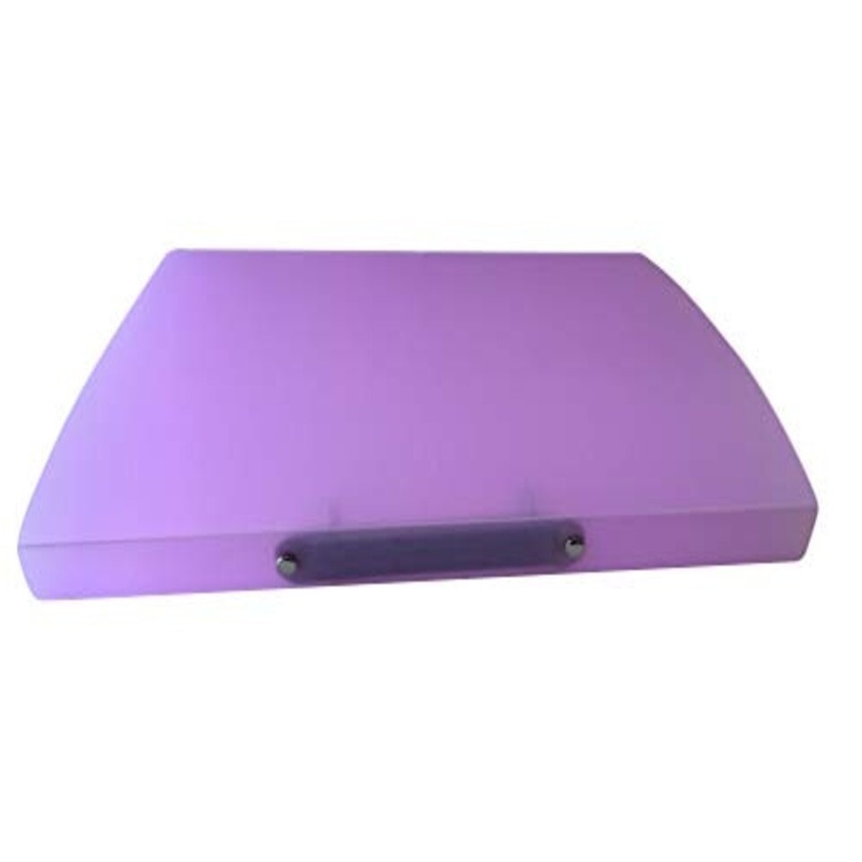 image 1 of A4 Slim Pink Translucent Ringbinder