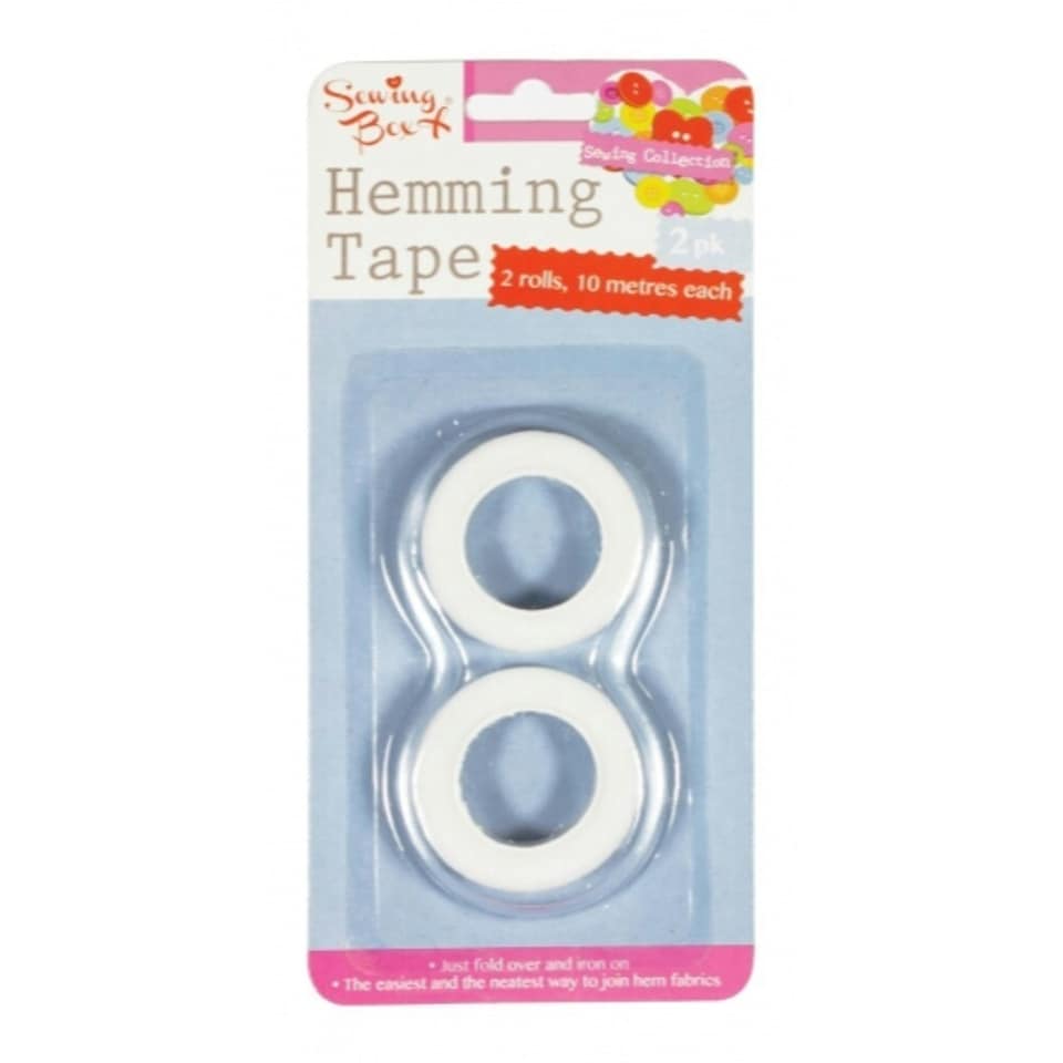 image 1 of 151 Hemming Tape 2 x 10 Metres Rolls Iron On