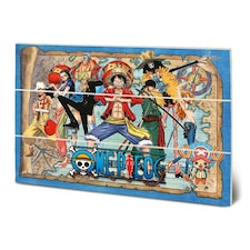 One Piece Plaque - Multicoloured - 20cm x 30cm