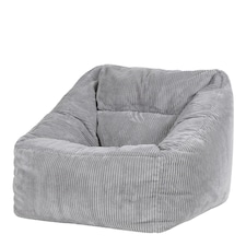 icon Morgan Large Beanbag Corduroy Light Grey Grey