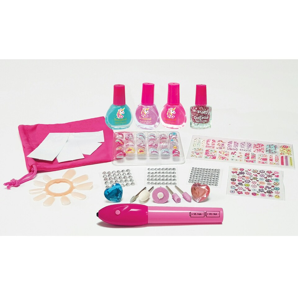 image 1 of Small World Toys World Of Unicorns Professional Nail Studio