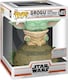 image 1 of Funko Deluxe Star Wars Mandalorian Grogu The Child Using The Force POP Vinyl Figure