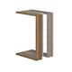 image 1 of Decortie Muju Sofa Side Table 30x40x57cm Dark Oak Effect