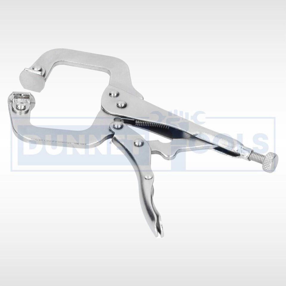 image 1 of Marco Paul Pack of 2 C-clamp Locking Pliers 4"