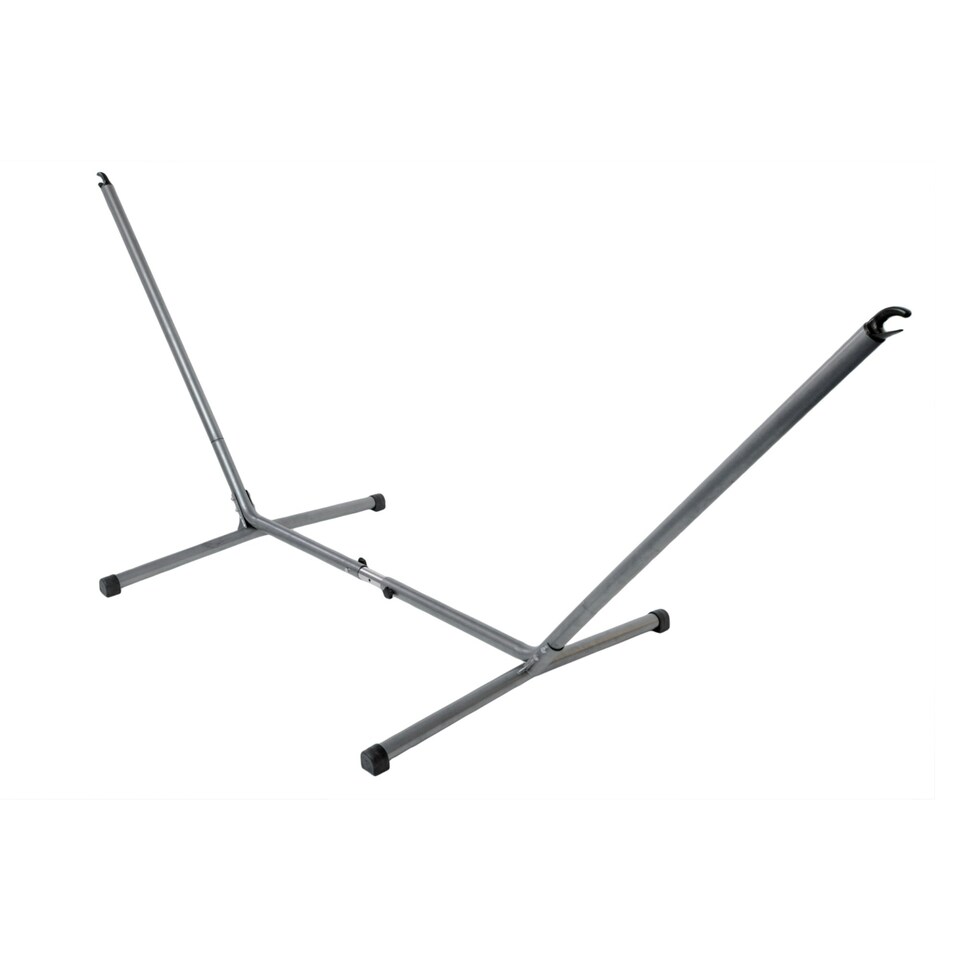 image 1 of Sumo Rockstone Metal Hammock Stand (L) | Silver