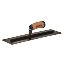 Dewalt Drywall Curved Gold S/s Finishing Trowel - Multi Colour - 16in
