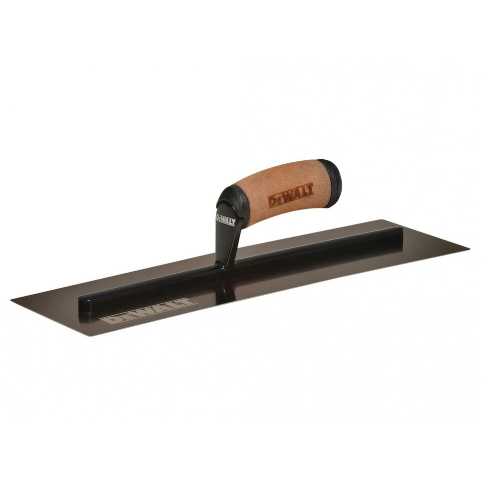 Dewalt Drywall Curved Gold S/s Finishing Trowel - Multi Colour - 16in