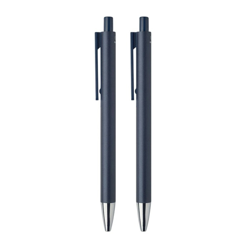 image 1 of MidOcean Orwell Recycled Aluminium Pen Set (Pack of 2) - French Navy - One Size