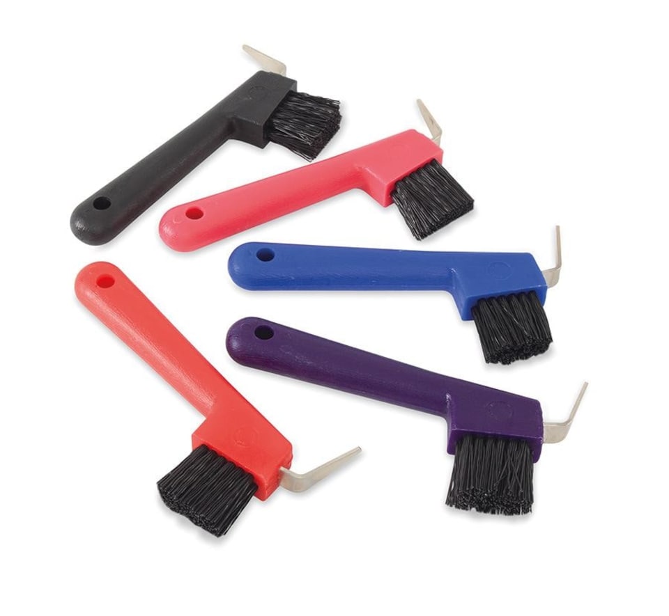 image 1 of Shires Hoof Pick/Brush | Blue | Size: One Size
Colour: Blue